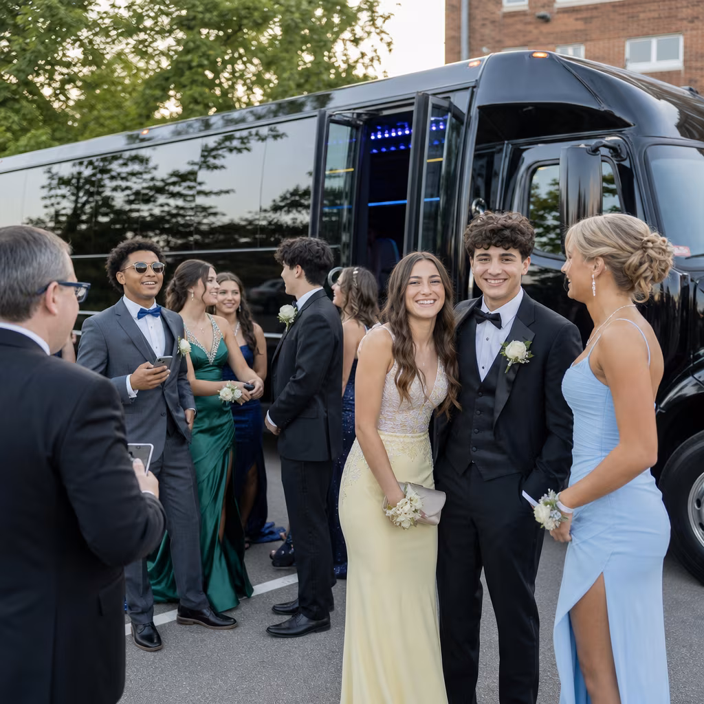 Dallas Prom Party Bus Rental